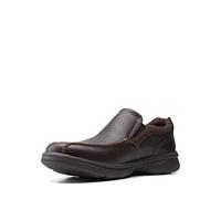 Clarks Men's Bradley Step Loafer, Brown Tumb, 10 UK