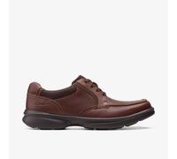 Clarks Bradley Vibe, mens Low-Top Sneakers, Tan Tumbled Leather, 10 UK