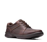 Clarks Men's Bradley Walk Oxford shoe, Brown Tumbled Leather, 9.5 UK