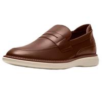 Clarks Men's Brantin Loafer, Tan Leather, 7.5