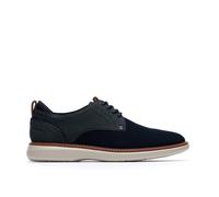 Clarks Men's Brantin Plain Navy Knit Lace Up in Blue | Size: 7-Standard Fit Clarks Blue 7-Standard Fit