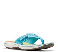 Clarks Men's Brinkley Jazzh Sneaker, Turquoise Ombre, 4.5 UK