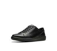 Clarks Men's Brodin Lace Sneaker, Black/Black, 10.5 UK