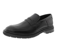 Clarks Men's Burchill Penny Loafer Flat, Black Leather, 9.5 UK