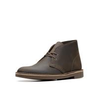 Clarks Men's Bushacre 2 Chukka Boot, Dark Brown Leather, 7 E US Mens