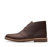 Clarks Men's Bushacre 2 Chukka Boot, Dark Brown, Medium