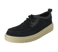 Clarks Polden Moc Casual Lace Up Shoes, Navy, Size 11, Men Navy