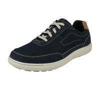 Clarks Mens Casual Lace Up Shoes Mapstone Trail - Navy Nubuck - UK Size 9H - EU Size 43 - US Size 10W