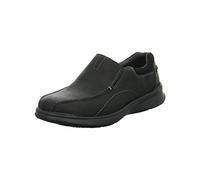 Clarks Mens Casual Slip On Shoes Cotrell Step - Black Oily Leather - UK Size 9H - EU Size 43 - US Size 10W