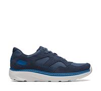 Clarks Men's Chartlite Goal Sneaker, Navy Combi, 10 UK