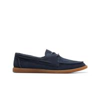 Clarks Men's Clarkbay Go, Navy Suede, 6.5 UK