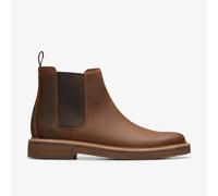 Clarks Mens Clarkdale Easy Beeswax Leather Boots - Brown - Size UK 10