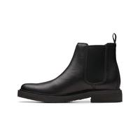 Clarks Men's Clarkdale Easy Chelsea Boot, Black Leather, 10 UK