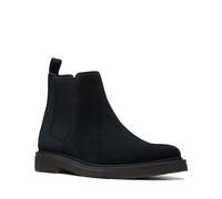 Clarks Men's Clarkdale Easy Chelsea Boot, Black Suede, 11