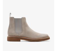 Clarks Mens Clarkdale Easy Grey Chelsea Boots,Ankle Boots Suede Casual