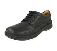 Clarks Nature Three Men's Derby, Black, 7.5 UK Wide
