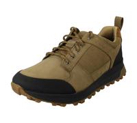 Clarks Men's ATL Trek Dark Sand Nubuck Trainers, ATL, Lace Up in Beige | Size: 12-Standard Fit Clarks Beige 12-Standard Fit
