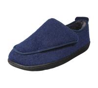 Clarks Mens Clarks Casual Hook and Loop Slippers King Riptape - Navy - UK 8