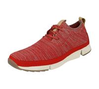 Clarks Mens Clarks Casual Lace Up Trainers Tri Native - Red - UK 7