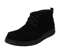 Clarks Mens Clarks Casual Moccasin Boots RelaxLite Moc - Black - UK 9.5