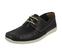 Clarks Mens Clarks Casual Shoes Karlock Step - Navy - UK 10