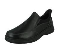 Clarks Mens Clarks Easy In Easy Out Casual Shoes Mullan Step - Black - UK 12
