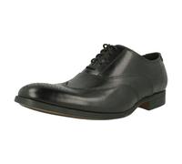 Clarks Mens Clarks Formal Lace Up Brogues Gilmore Wing - Black - UK 6.5