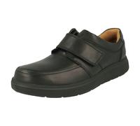 Clarks Men's Un Abode Strap Loafer, Black, 10.5 UK