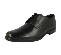 Clarks Mens Clarks Lace Up Derby Shoes Howard Walk - Black - UK 10.5 - H