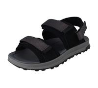 Clarks Men's ATL Trek River Black Two Part Sandals, ATL | Size: 10-Standard Fit Clarks Black 10-Standard Fit