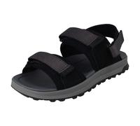 Clarks Men's ATL Trek River Black Two Part Sandals, ATL | Size: 12-Standard Fit Clarks Black 12-Standard Fit