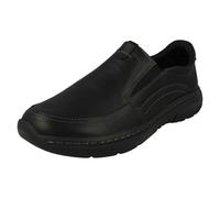 Clarks Mens Clarks Slip On Shoes Clarks Pro Step - Black - UK 10
