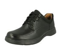 Clarks Mens Clarks Unstructured Lace Up Shoes Un Brawley Lace - Black - UK 7 - H