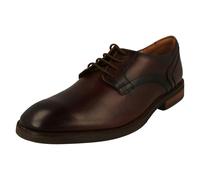 Clarks Mens Clarks Unstructured Lightweight Lace Up Shoes Un Hugh Lace - Brown - UK 8.5