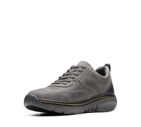Clarks Mens Clarkspro Lace, Dark Grey Leather, 7.5 UK