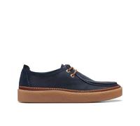 Clarks Clarkwood Moc Nubuck Men's Comfort Shoes - Navy - Size:UK 12