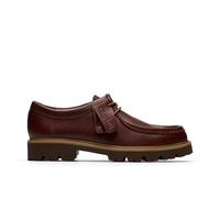 Clarks Mens Cleyhill Seam Brown Leather Lace Up
