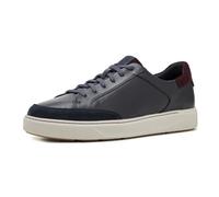Clarks Men's Code C Tie Sneakers | Leather Upper, Two-Part C360 Cushioning, Strobel Construction Flex, Lightweight EVA Midsole, Excellent Rubber Grip