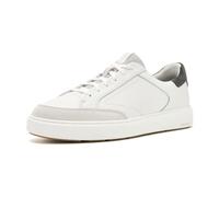 Clarks Men's Code C Tie Sneakers | Leather Upper, Two-Part C360 Cushioning, Strobel Construction Flex, Lightweight EVA Midsole, Excellent Rubber Grip