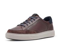 Clarks Men's Code C Tie Sneakers | Leather Upper, Two-Part C360 Cushioning, Strobel Construction Flex, Lightweight EVA Midsole, Excellent Rubber Grip