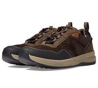 Clarks Mens Collection Sneaker, Dark Brown, 7