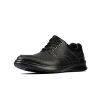 Clarks Men's Cotrell Edge Oxford, Black Oily Leather, 8.5 UK