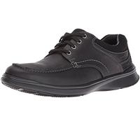 Clarks Men's Cotrell Edge Oxford, Black Oily Leather, 8 UK