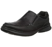 Clarks Cotrell Free Black Mens Slip-on Shoes 3159-38H in a Plain Leather in Size 6.5