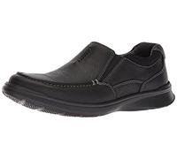 Clarks Men's Cotrell Free Loafers, Black Oily Leather, 10.5 UK