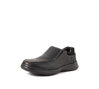 Clarks Men's Cotrell Step Loafers, Black Black Oily Leather, 8.5 UK
