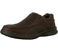 Clarks Men's Cotrell Step Slip-On Loafer, Brown Oily Leather, 6 F UK