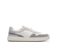 Clarks Men's Courtlite Race Sneaker, Light Grey Combi, 8 UK