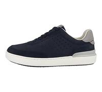 Clarks Men's CourtLite Tor Sneaker, Navy Combi, 7 UK