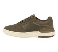 Clarks Mens Courtlite2 Lo Sneaker, Khaki Suede, 7 UK